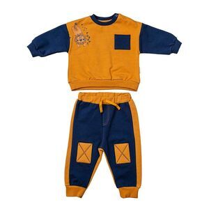Andywawa Colorblocked Pocket Outfit, Yellow